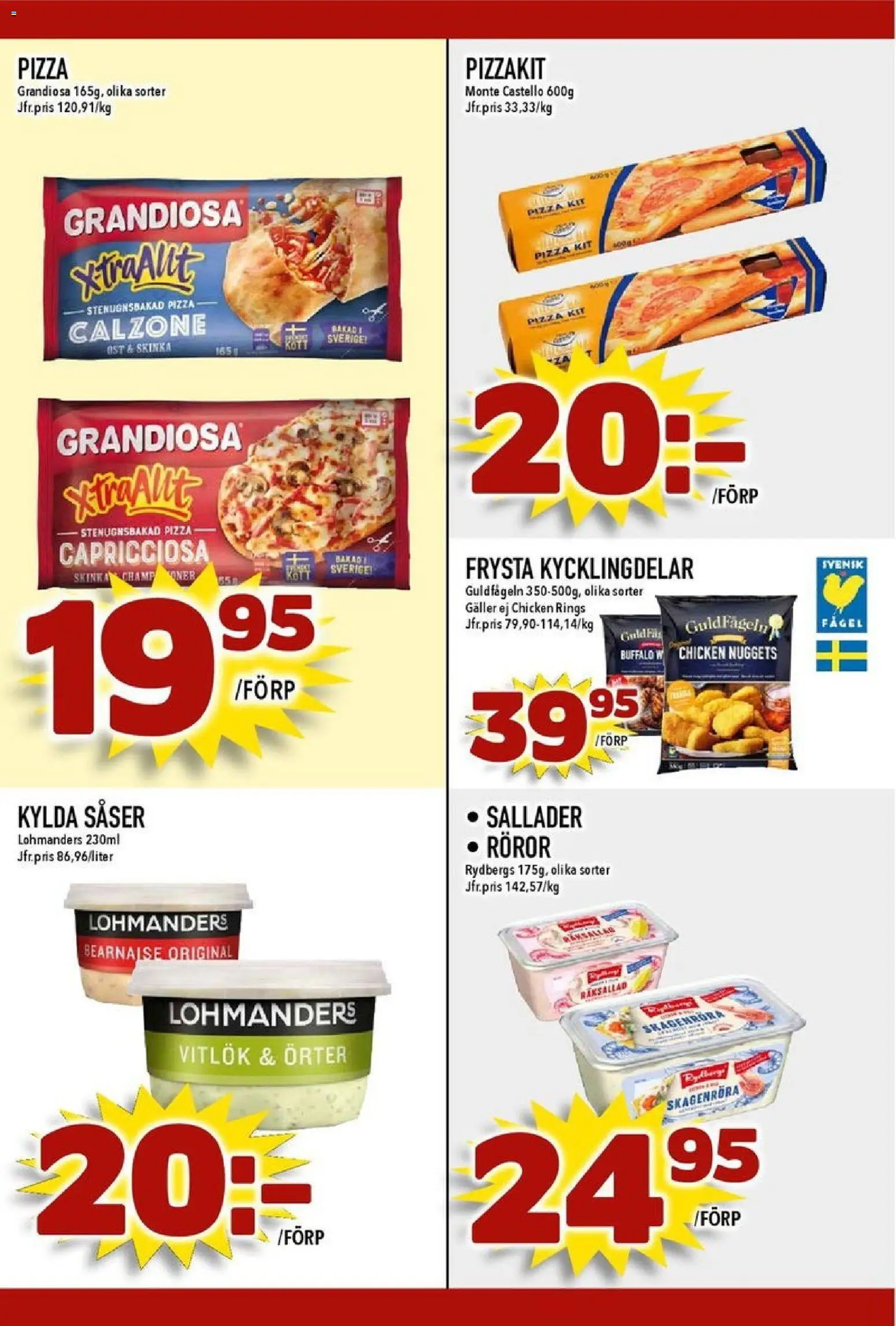 Matdax reklamblad aktuell från 22.12.2025 | Sida: 22 | Produkter: Galler, Ost, Skinka, Vitlök