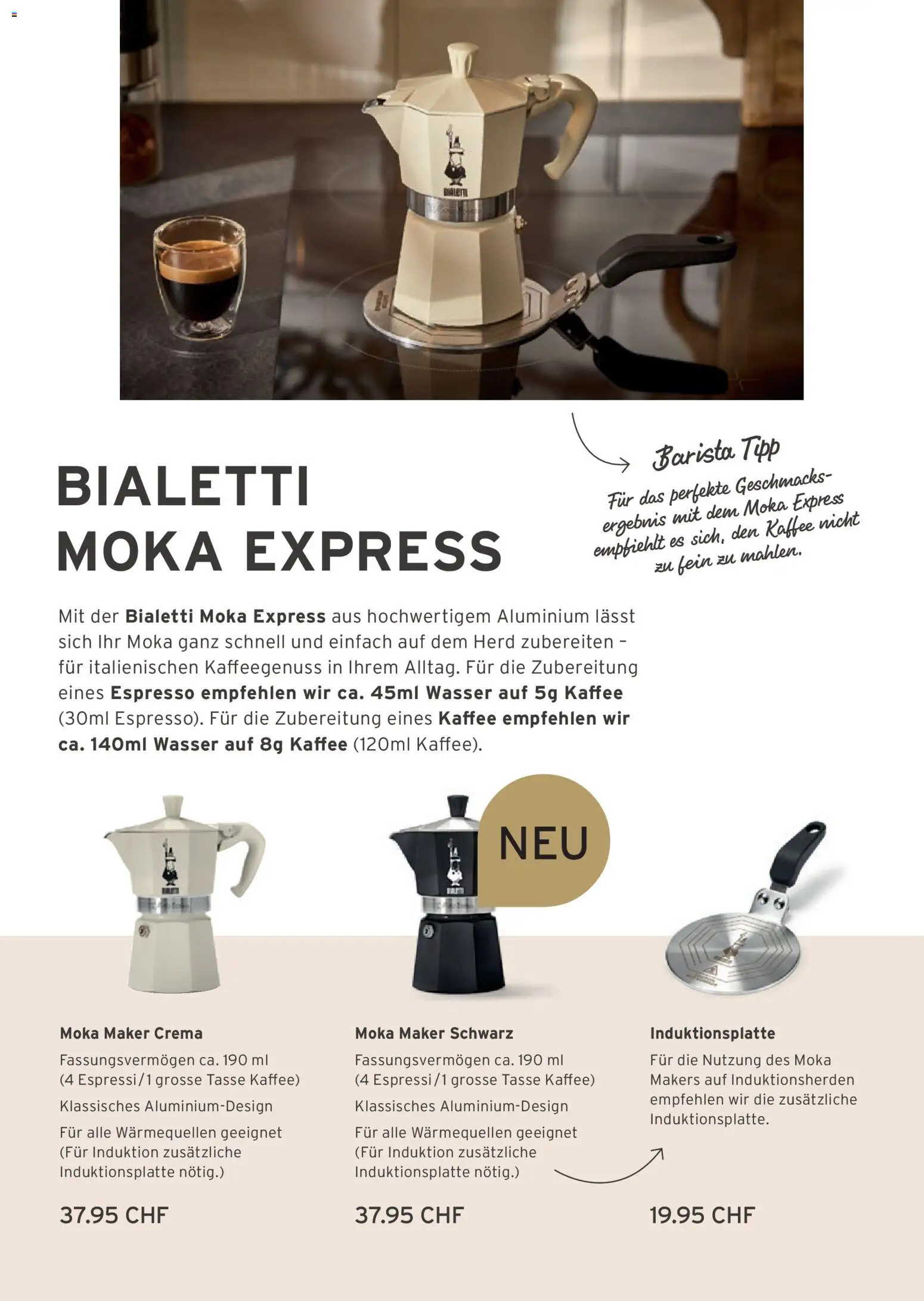 Tchibo aktionen Bereit für neue Wege – gültig ab 14.04.2026 | Seite: 46 | Produkte: Kaffee, Wasser, Herd