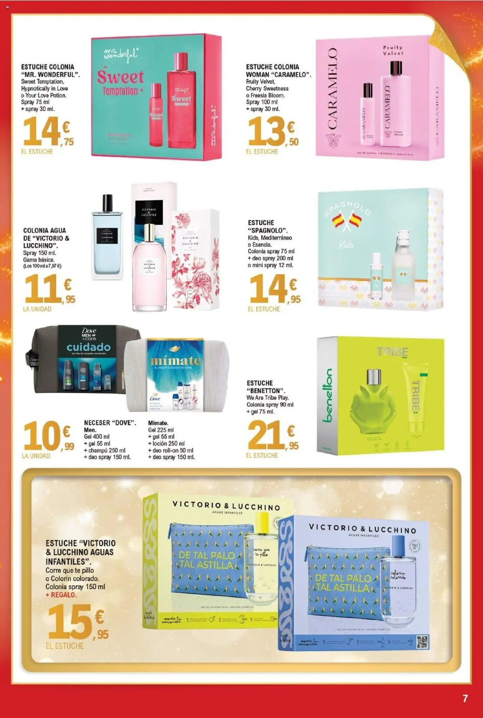 E.Leclerc folleto │ válido desde el 03.12.2025 | Página: 7 | Productos: Champú, Colonia, Té, Neceser