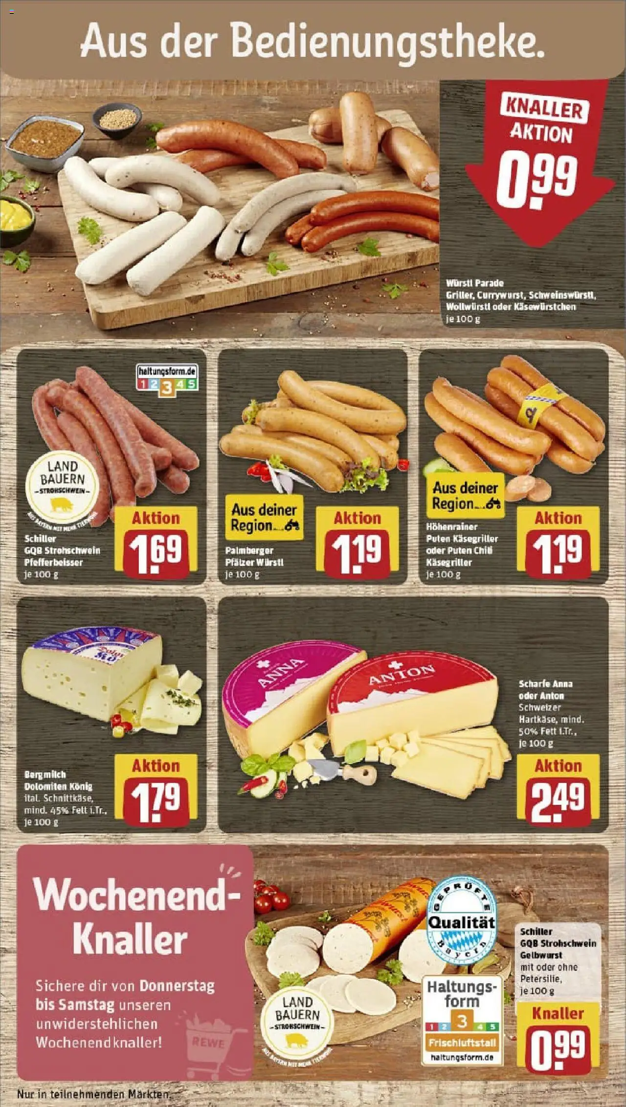 Rewe prospekt Manching	 - gültig ab dem 20.07.2025 | Seite: 11 | Produkte: Würstl, Chili, Petersilie