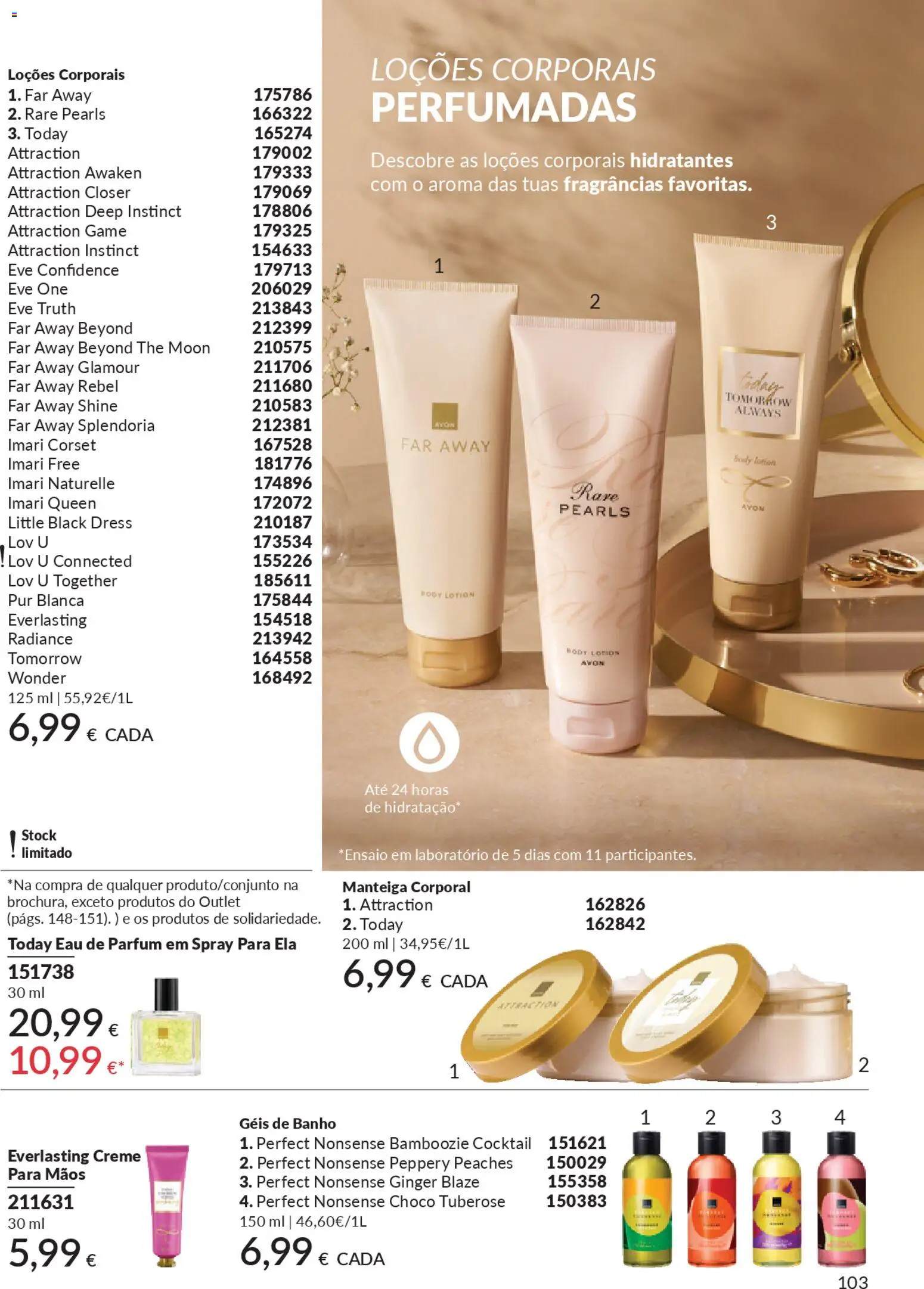 Catálogo Avon Campanha 2 │ válido de 01.02.2026 | Página: 109 | Produtos: Creme para mãos, Manteiga, Banho, Creme