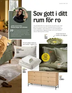 Mio - erbjudanden - Förhandsvisning av reklamblad från butik Mio aktuell från 01.09.2025 | Sida: 71 | Produkter: Påslakanset, Pläd, Matta