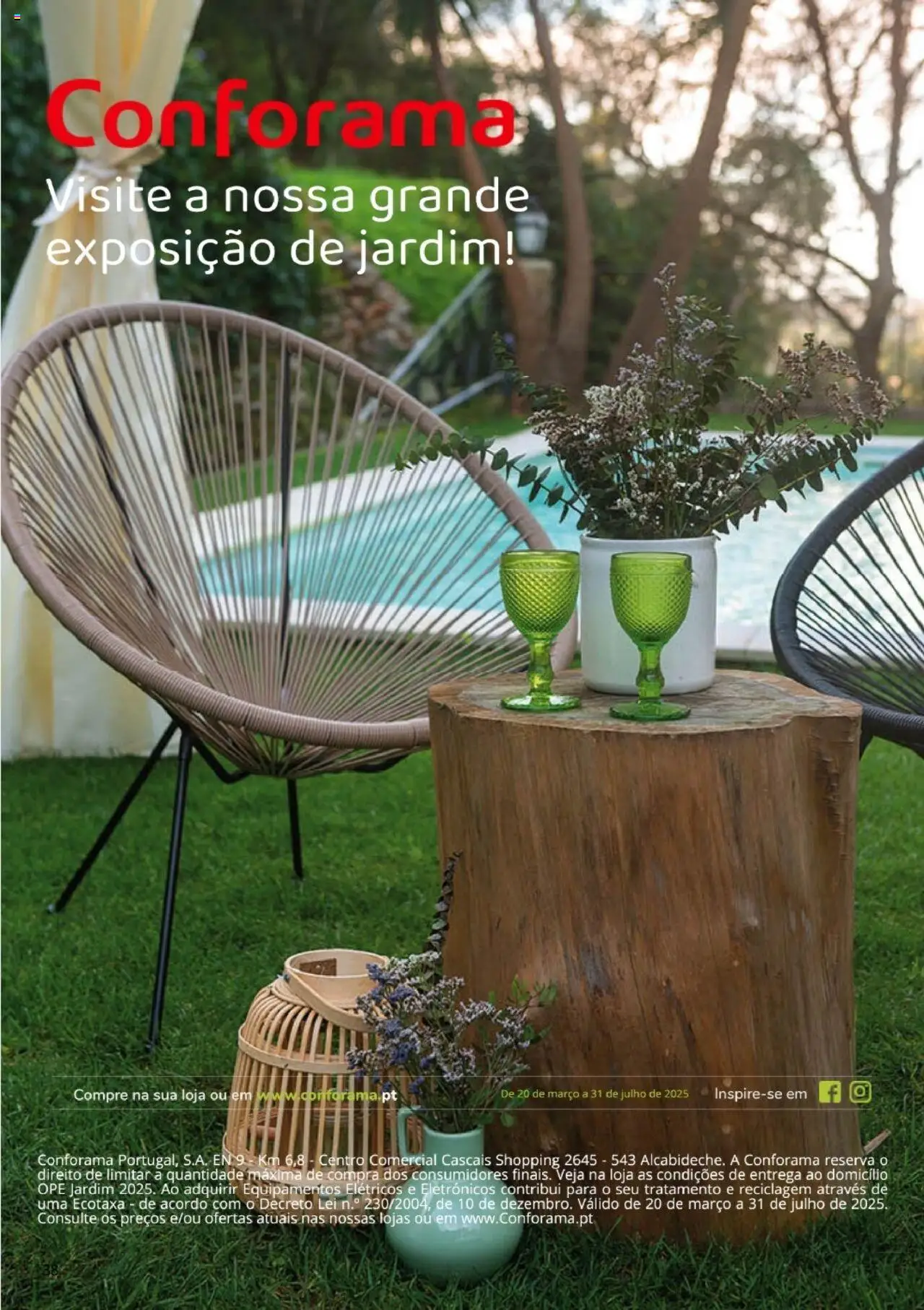 Conforama folheto │ válido de 20.03.2025 | Página: 38