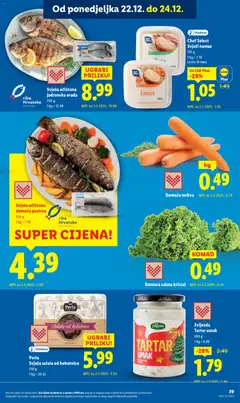 Zvijezda Tartar umak, 260 g - Pregled kataloga iz trgovine Lidl, vrijedi od 18.12.2025 | Stranica: 39