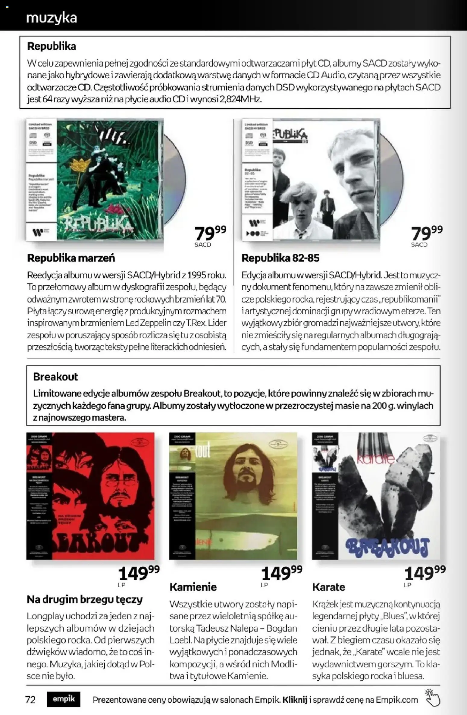 Empik promocje od 22.04.2026 | Strona: 72 | Produkty: Audio, Plyty