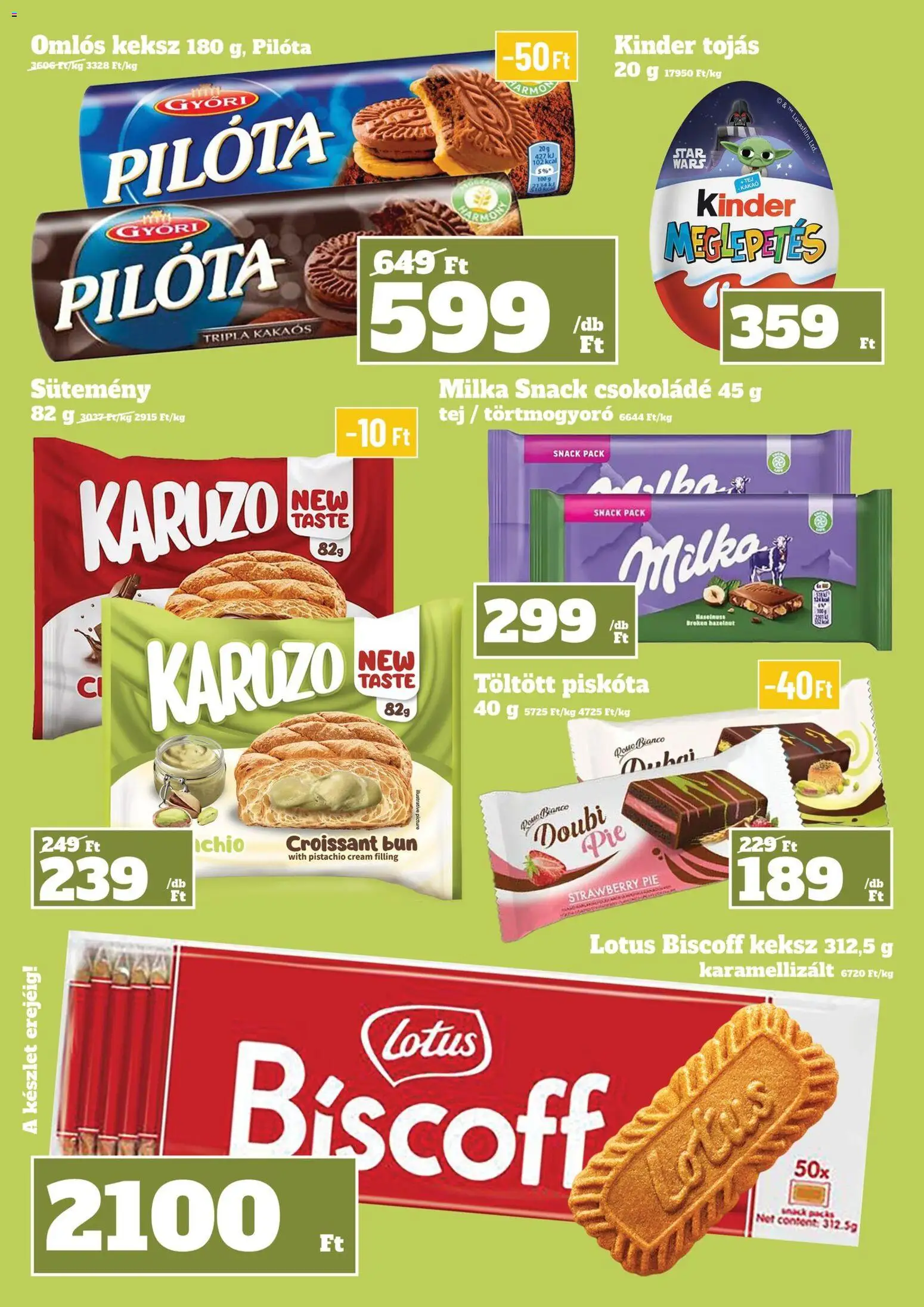 Family Diszkont akciós ujság - amely érvényes a következő dátumtól: 12.02.2026 | Oldal: 6 | Termékek: Croissant, Csokoládé, Sütemény, Keksz