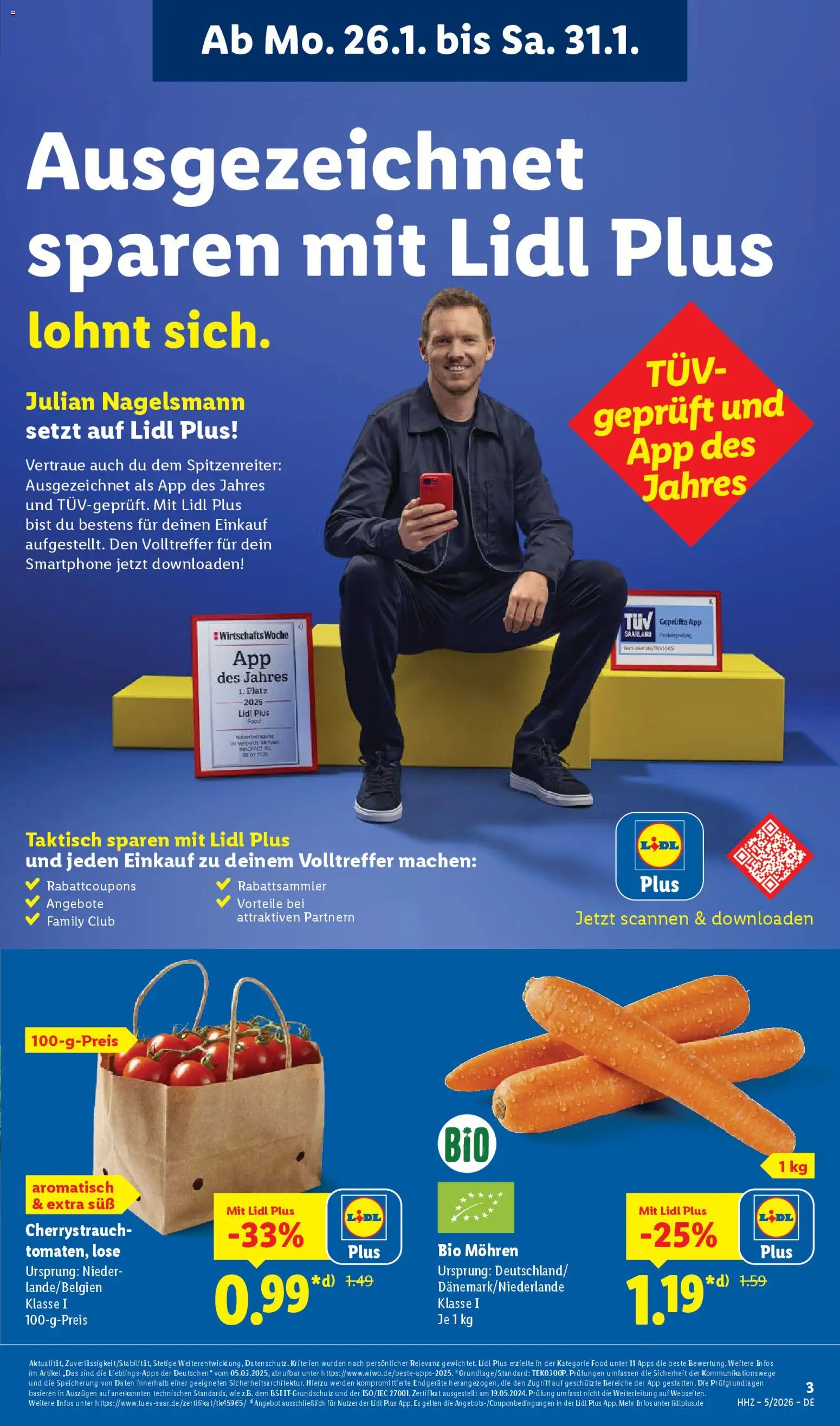 Lidl - Prospekt – gültig ab 26.01.2026 | Seite: 9 | Produkte: Mohren, Smartphone