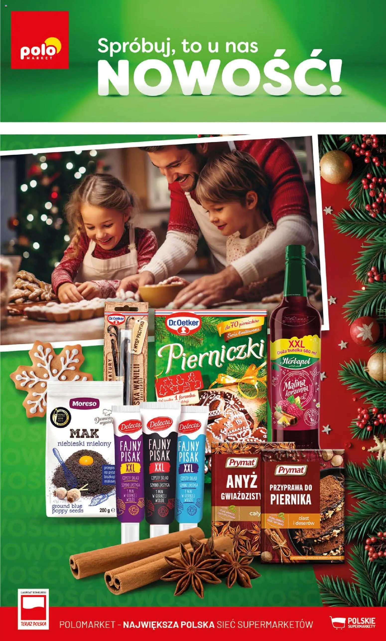POLOmarket Gazetka - Nowości od 01.12.2025 | Strona: 1 | Produkty: Malina, Anyż
