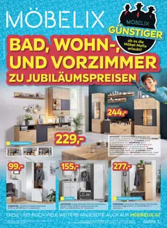 Möbelix Bad, Wohn und Vorzimmer ab 14.10.2025 gültig