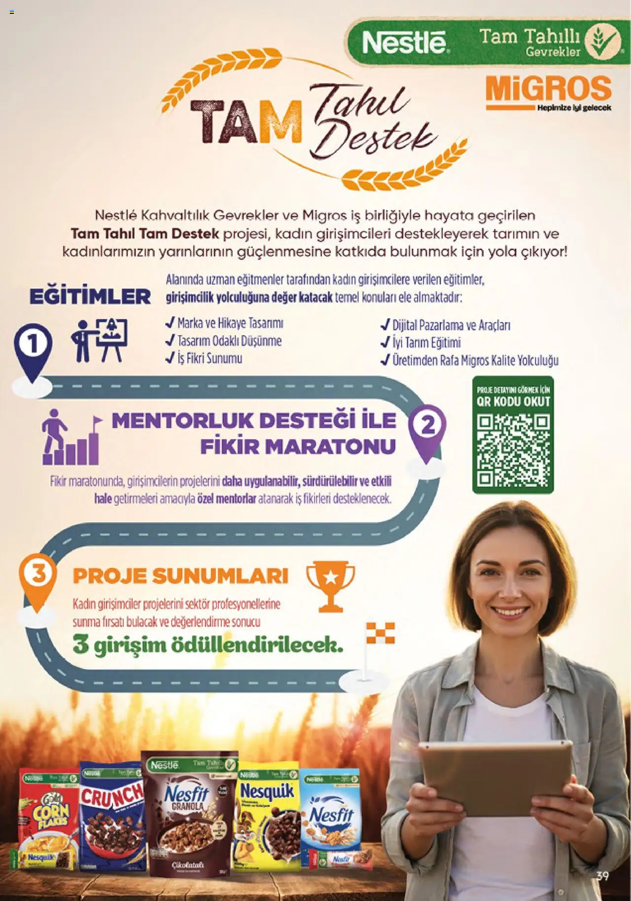 Migros Katalog - 5M Migroskop Dijital - 07.08.2025 tarihinden itibaren geçerlidir | Sayfa: 39 | Ürünler: Tahıl