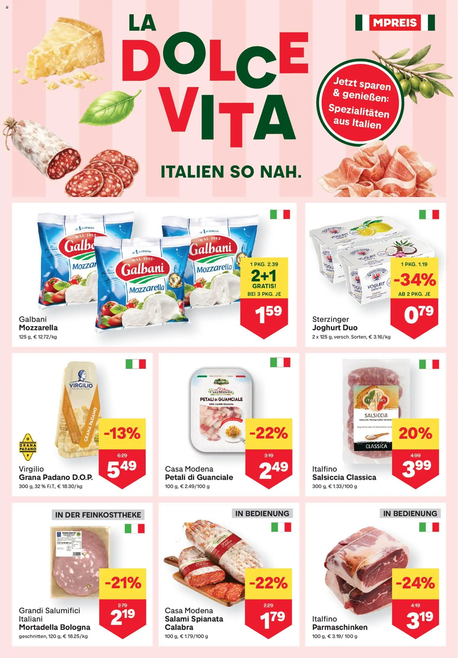 MPREIS Flugblatt gültig ab 05.03.2026 | Seite: 5 | Produkte: Joghurt, Salami