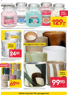Rusta reklamblad aktuell från 25.08.2025 | Sida: 6 | Produkter: Ljus