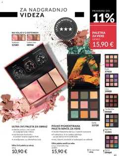 Novi Avon katalog ponudbe – veljaven od 01.09.2025 | Stran: 23 | Izdelki: Paleta senčil, Rdečilo za lica, Bronzer, Barva