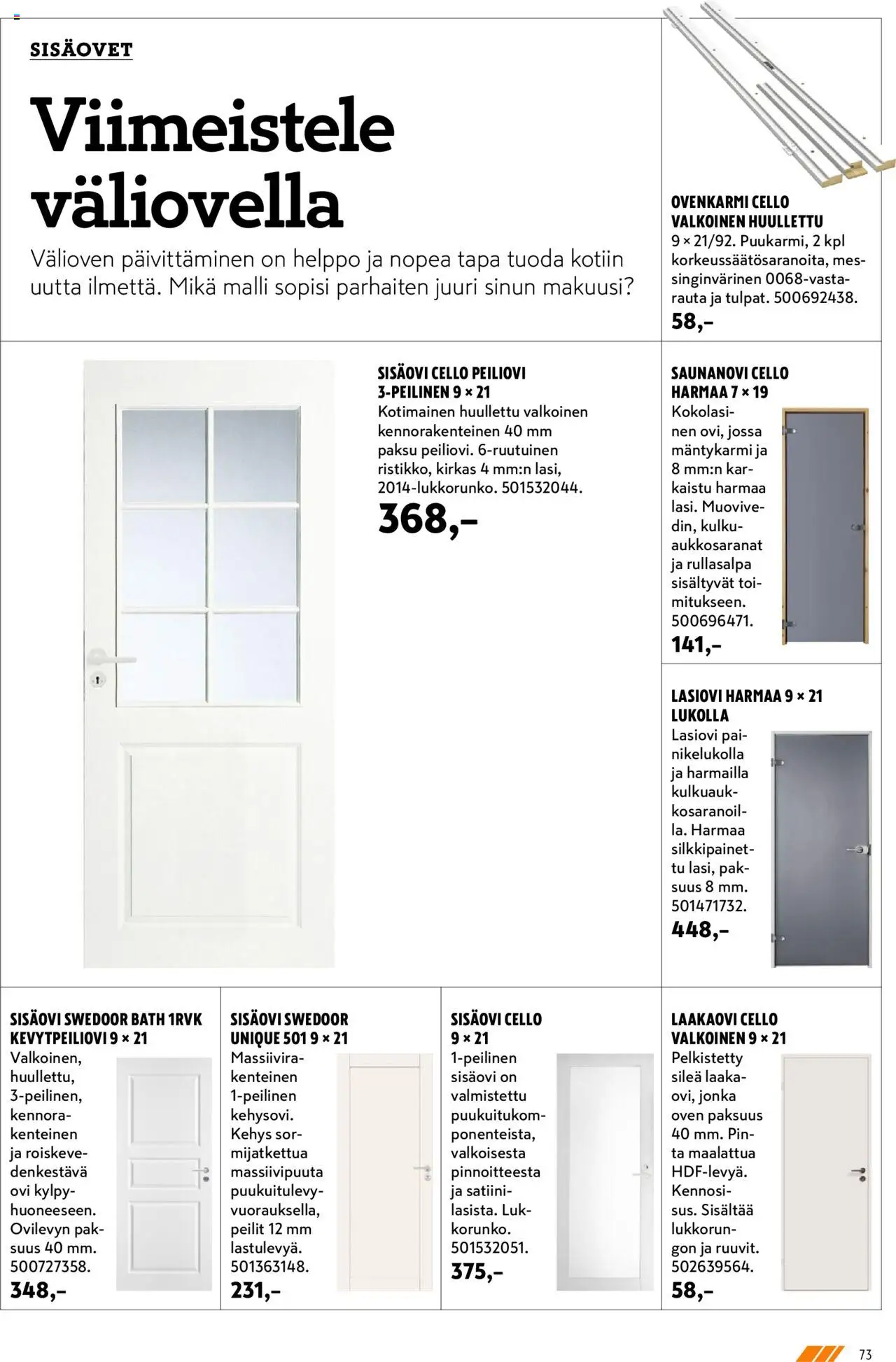 K-Rauta tarjoukset - Remppa-lehteä – voimassa 01.09.2025 alkaen | Sivu: 73 | Tuotteet: Kylpy