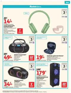Auchan Produits Qilive - Voorbeeld van een folder van Auchan, geldig van 31.03.2026 | Pagina: 11 | Producten: Radio, La, Bluetooth
