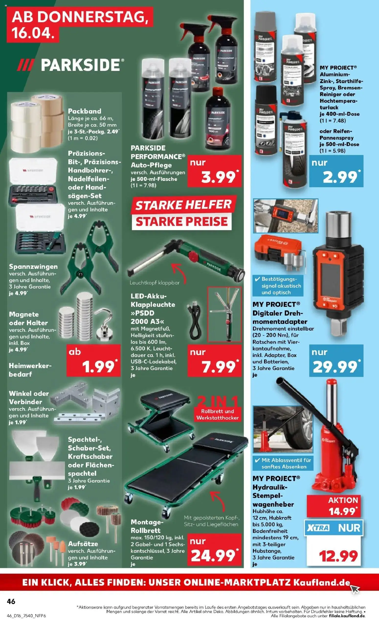 Kaufland Prospekt Löbau	 – gültig ab 16.04.2026 | Seite: 46 | Produkte: Verbinder, Adapter, Box