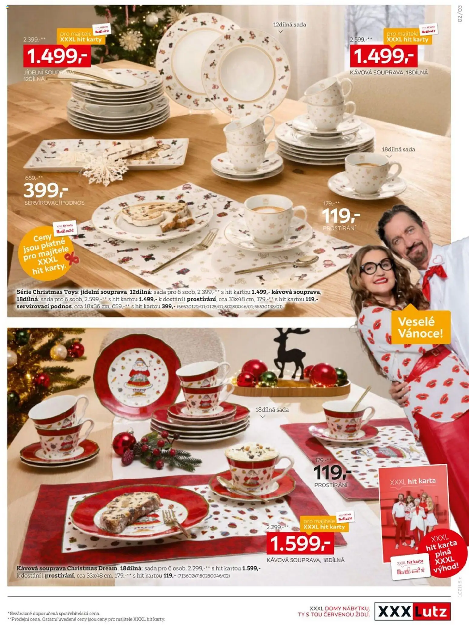 XXXLutz Black Friday od 24.11.2025 | Strana: 15 | Produkty: Podnos, Prostírání, Karty