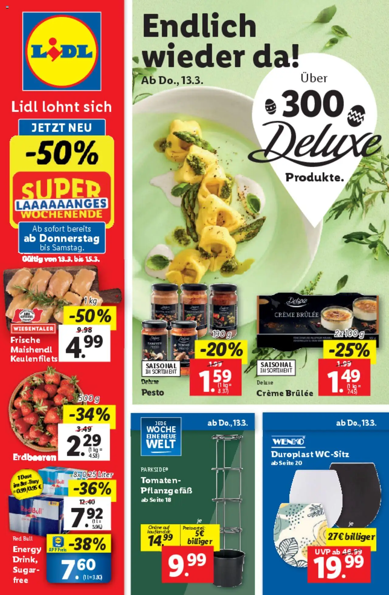 Lidl Flugblatt Neunkirchen, Oberpullendorf, Gloggnitz ab 13.03.2025 ️