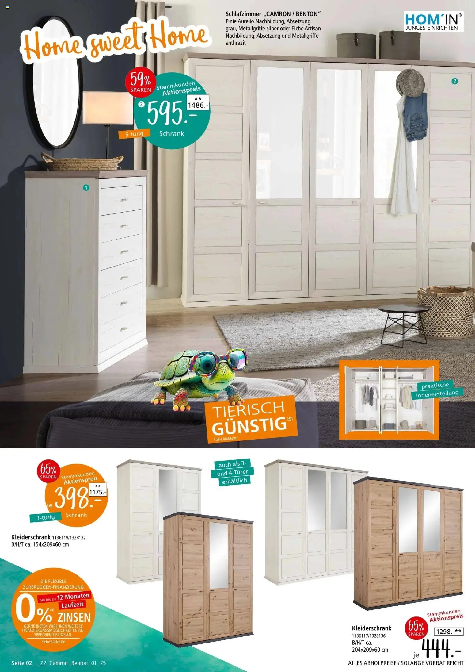 Zurbrüggen - Zurbrüggen: Home Sweet Home – gültig ab 12.12.2025 | Seite: 2 | Produkte: Kleiderschrank, Schrank