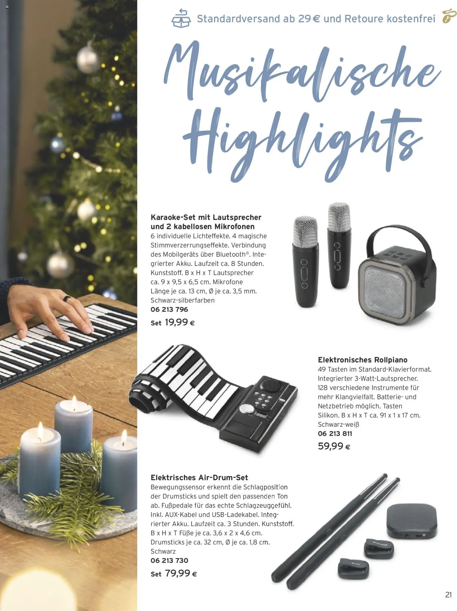 Tchibo Eduscho Tchibo Katalog: Advent 2025 gültig ab 13.11.2025 | Seite: 21 | Produkte: Lautsprecher, Batterie
