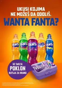 Univerexport Fanta poklanja - pregled Univerexport kataloga - važi od 16.08.2025