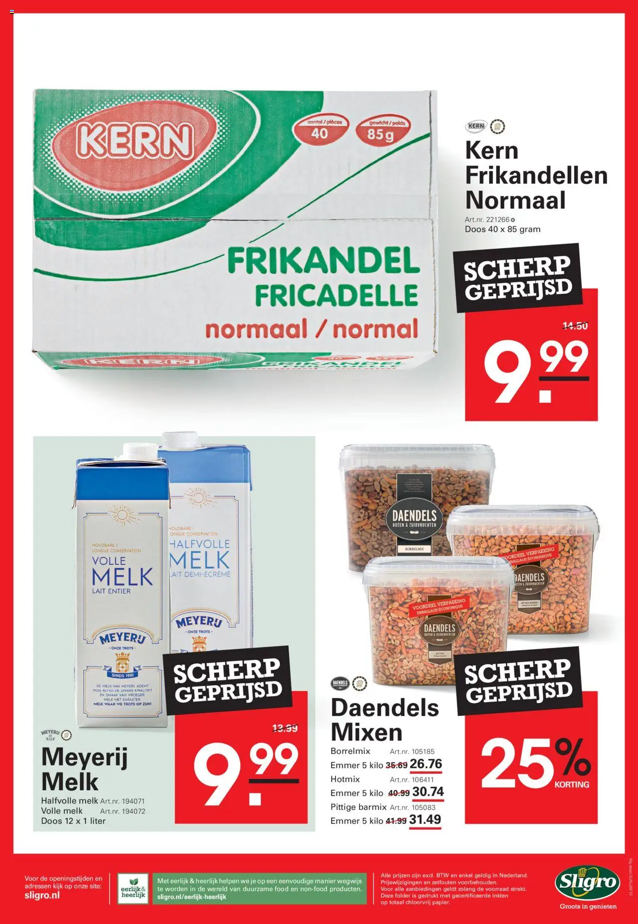  | Pagina: 71 | Producten: Melk, Halfvolle Melk, Volle melk, Gewicht