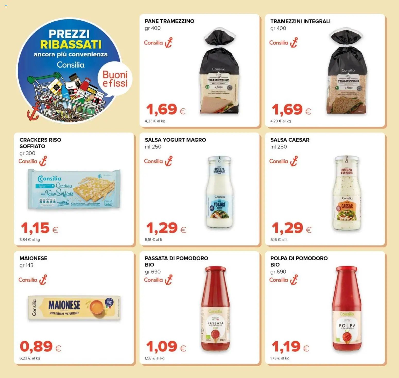 Volantino Oasi del 23.04.2026 | Pagina: 16 | Prodotti: Riso, Maionese, Pomodoro, Tramezzino