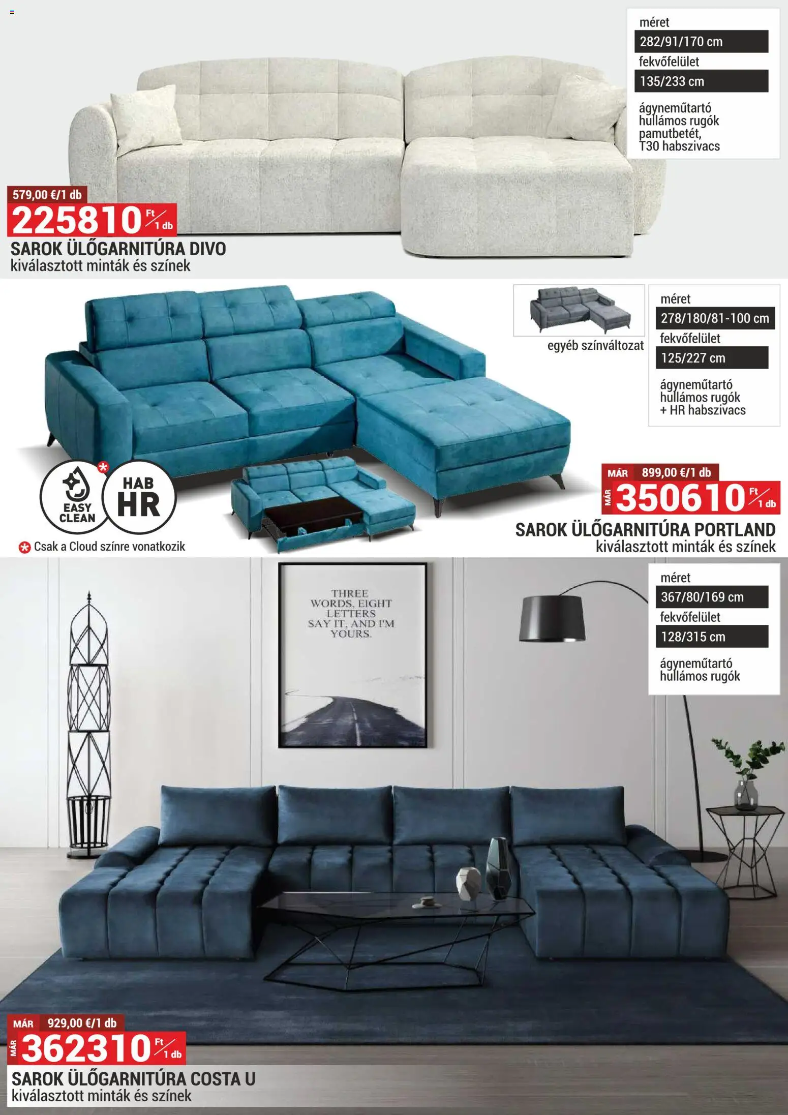 Merkury Market akciós ujság - amely érvényes a következő dátumtól: 02.01.2026 | Oldal: 9 | Termékek: Sarok ülőgarnitúra