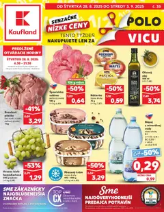 Kaufland Bratislava-Petržalka - náhľad platný od 28.08.2025
