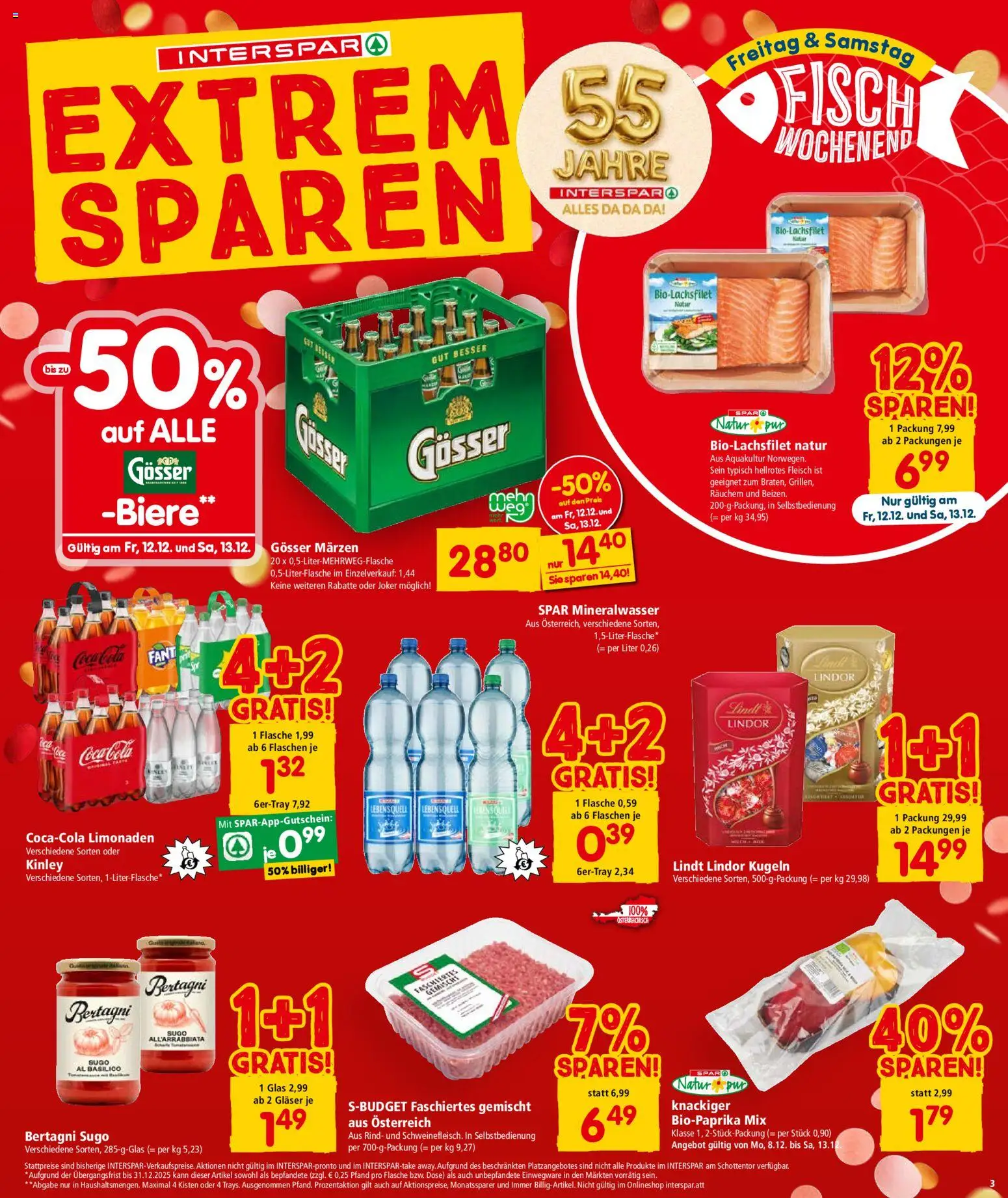 Interspar Flugblatt - Steiermark gültig ab 11.12.2025 | Seite: 4 | Produkte: Fisch
