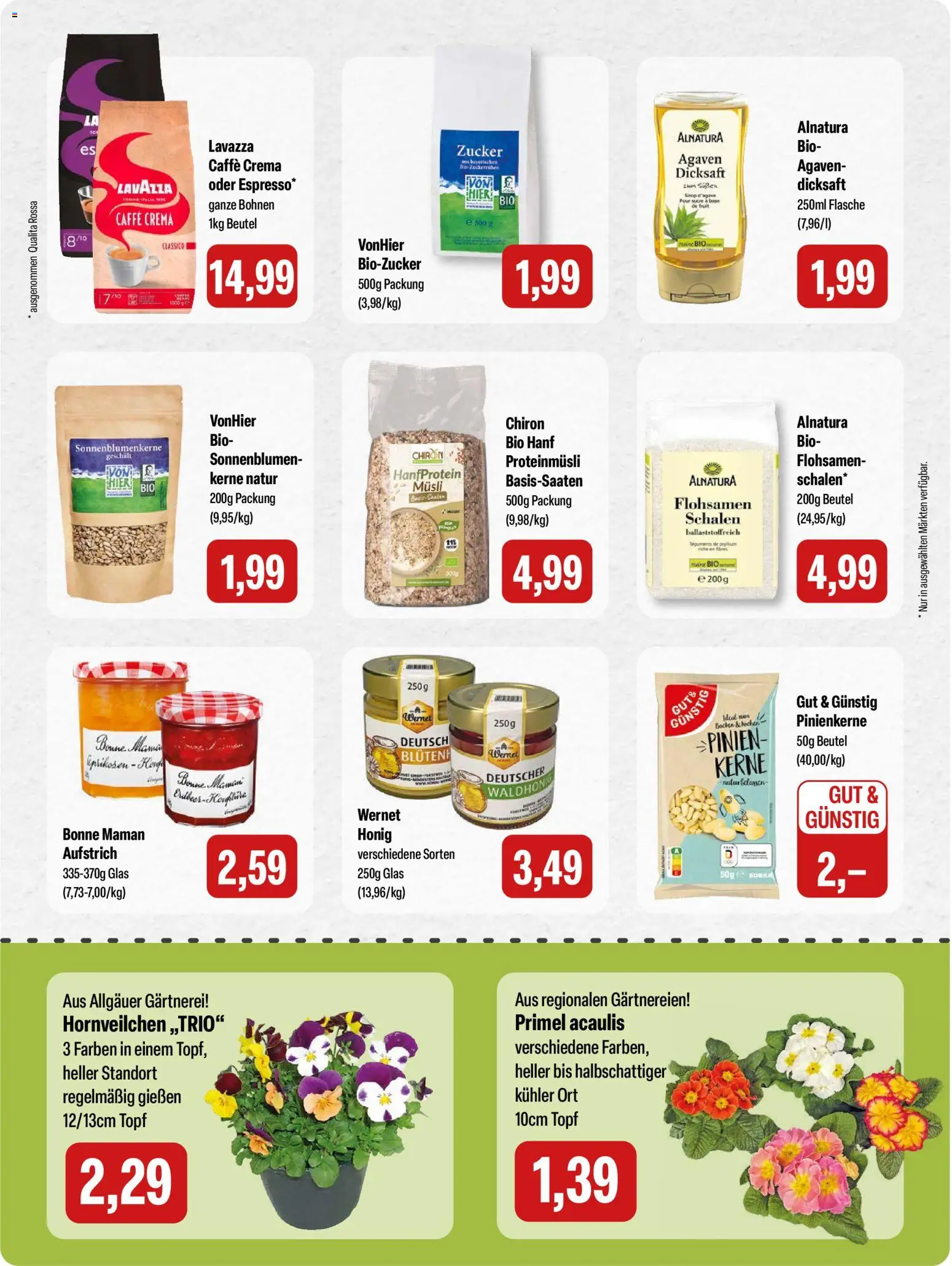 Feneberg Angebote – gültig ab 26.02.2026 | Seite: 11 | Produkte: Musli, Lavazza, Zucker, Bonne maman