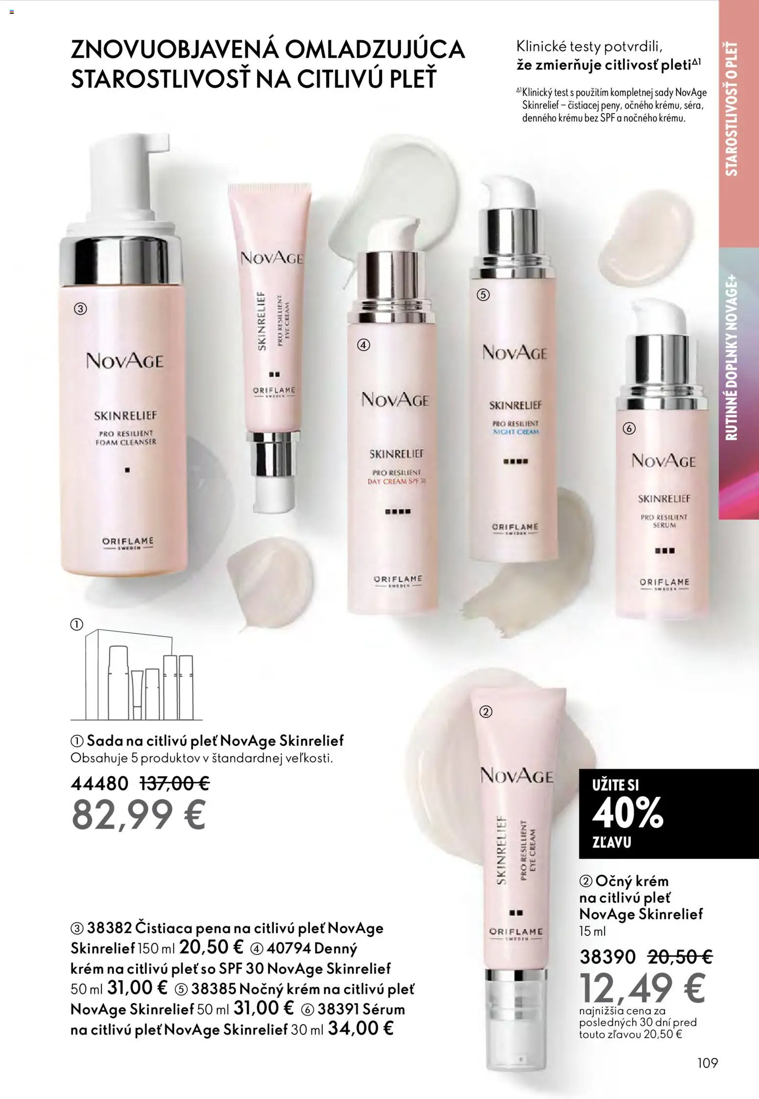Nové Oriflame akcie – leták je platný od 12.11.2025 | Strana: 109 | Produkty: Krém
