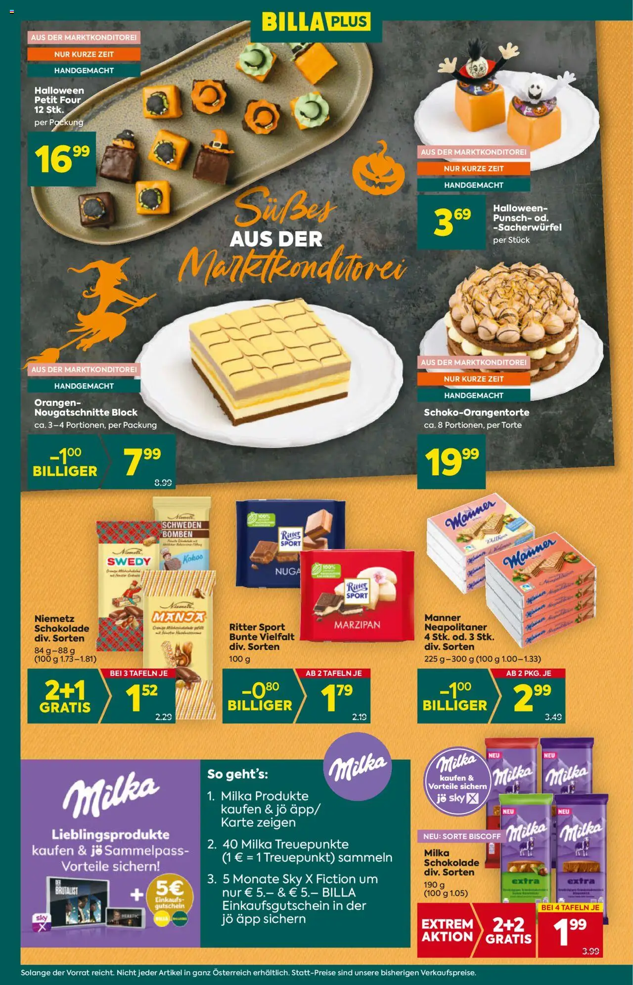 Billa Plus Flugblatt - Tirol gültig ab 16.10.2025 | Seite: 8 | Produkte: Schokolade, Orangen