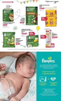 GERBER BIO DESSZERT QUATTROPACK 6 HÓNAPOS KORTÓL*, Bio desszert quattropack 6 hónapos kortól. - amely érvényes a következő dátumtól: 03.11.2025 | Oldal: 29