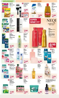 Neqi Shampoo, Shampoo 330 ml oder Spülung 250 ml oder Leave-In Spray Diamond Glass 180 ml ab 13.10.2025 gültig | Seite: 10