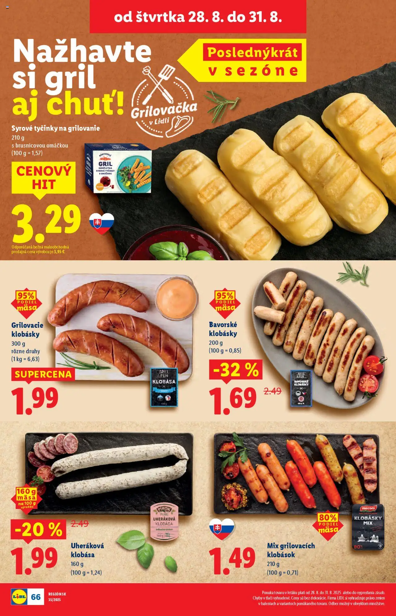 Lidl leták │ platný od 25.08.2025 | Strana: 76 | Produkty: Gril, Klobása