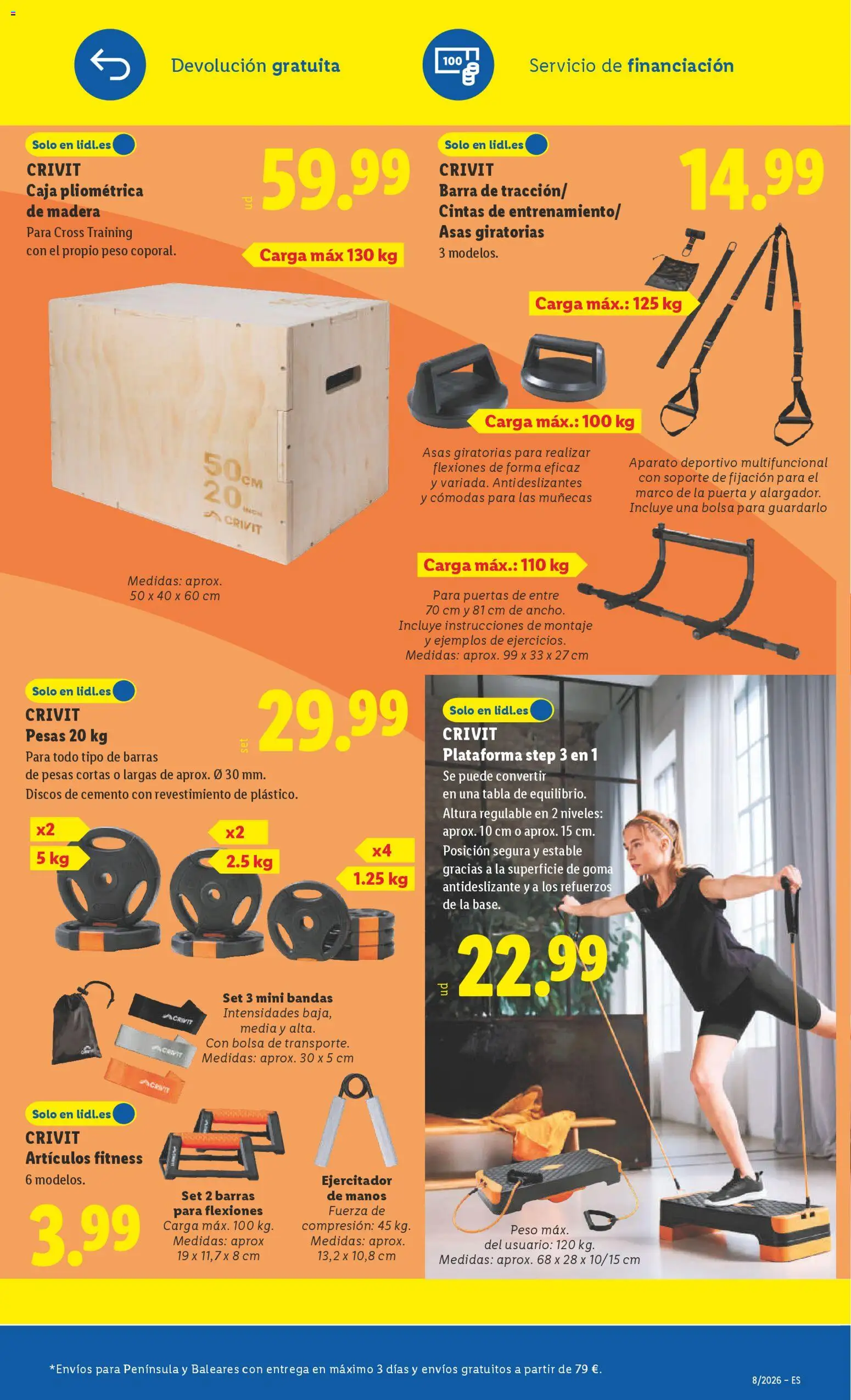 Lidl folleto de bazar │ válido desde el 16.02.2026 | Página: 3 | Productos: Bolsa, Marco, Peso, Caja