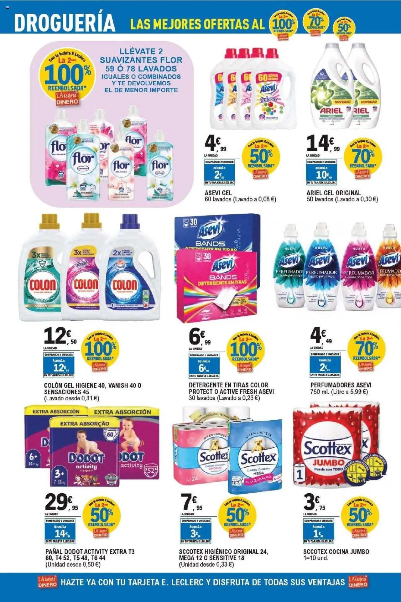 E.Leclerc folleto │ válido desde el 22.10.2025 | Página: 24 | Productos: Detergente, Té, Cocina