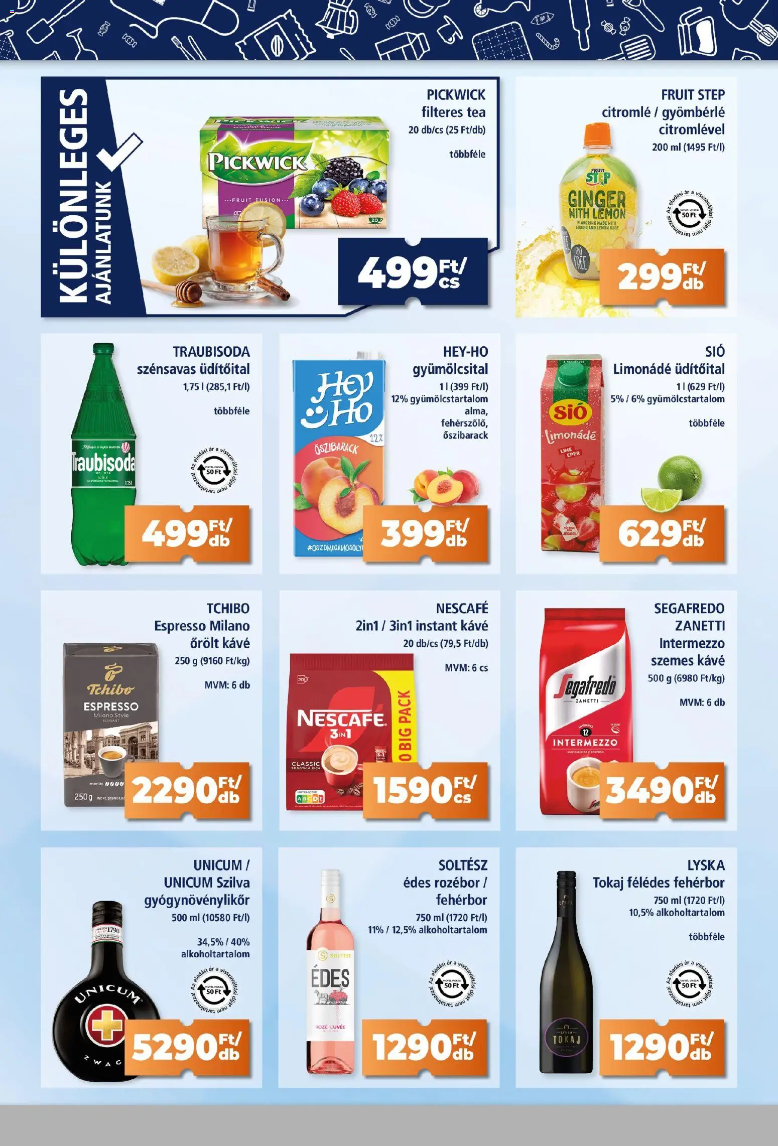 Goods Market akciós ujság - amely érvényes a következő dátumtól: 20.11.2025 | Oldal: 8 | Termékek: Lime, Nescafé, Limonádé, Tea