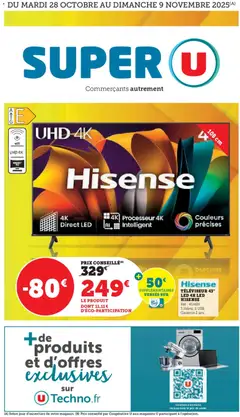 Super U - Prévisualisation de Super U catalogue Multimédia valide à partir de 28.10.2025