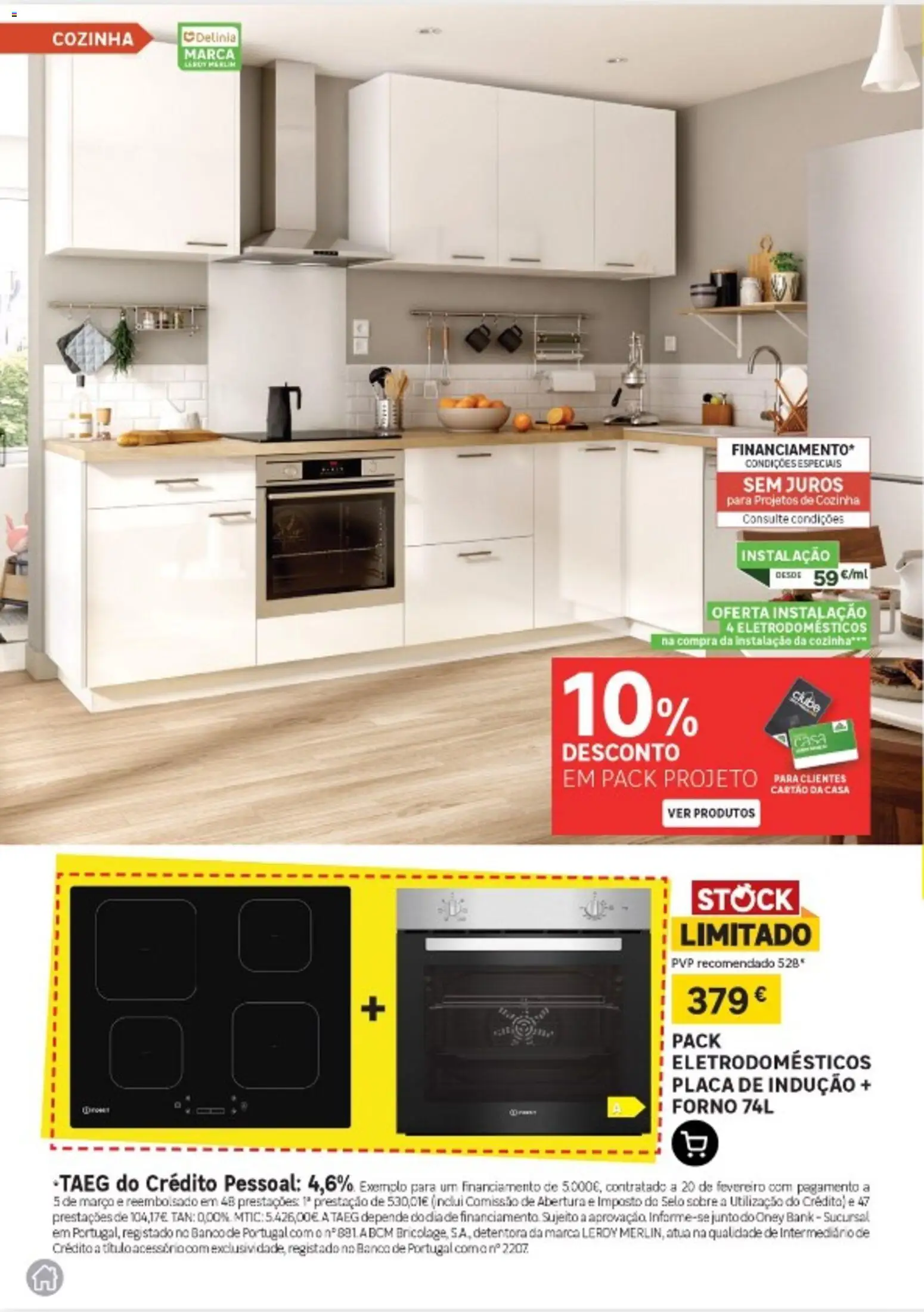 Leroy Merlin Arquipélago dos Açores │ válido de 13.11.2025 | Página: 10 | Produtos: Forno, Banco