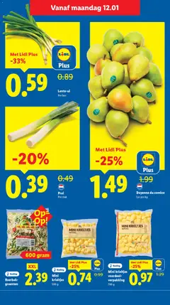 Mini krieltjes, 500 g - Voorbeeld van een folder van Lidl, geldig van 12.01.2026 | Pagina: 7