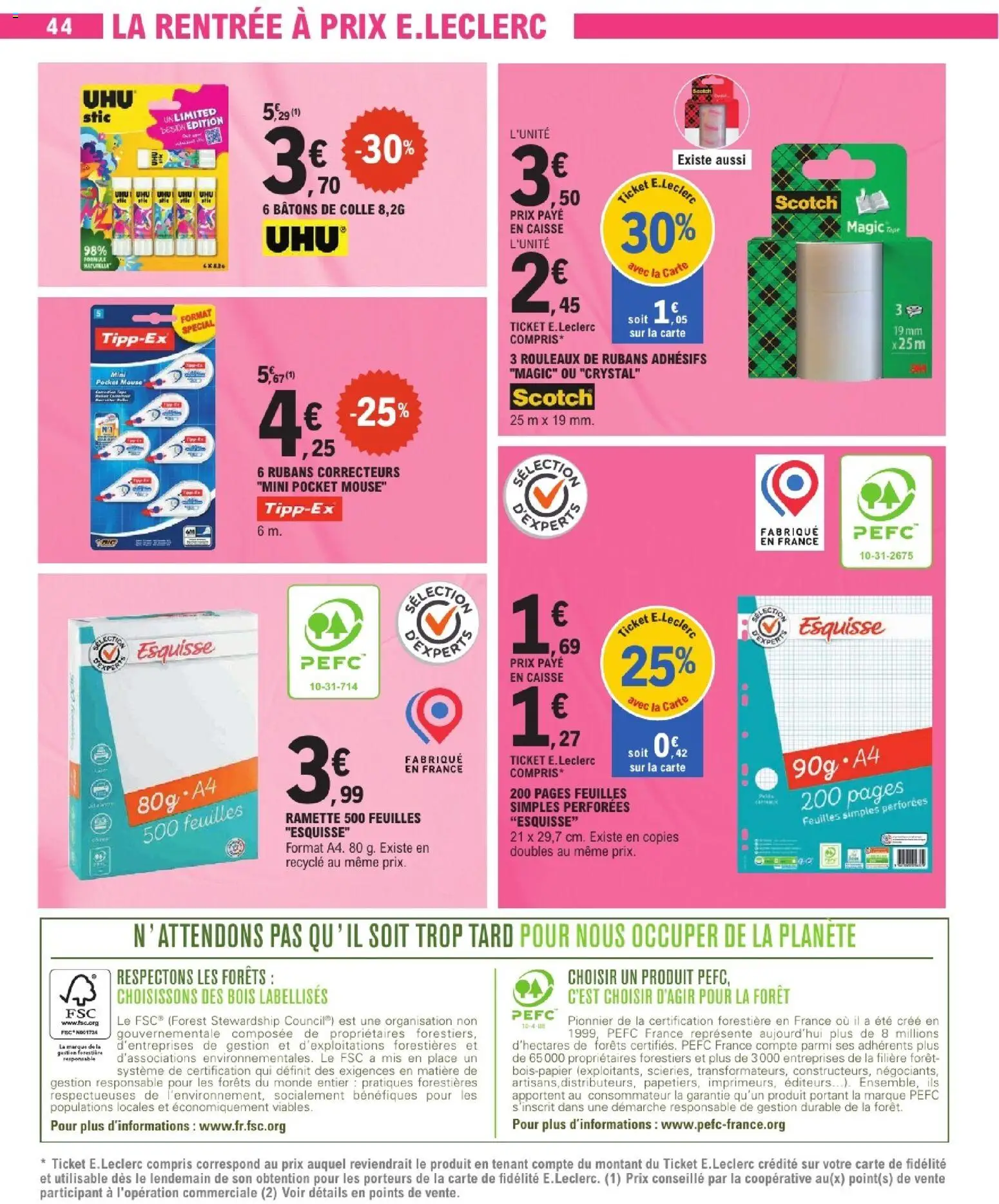 {H1} | Page: 44 | Produits: Colle