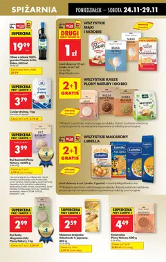 Pogląd oferty "Makaron krajanka Szlachecki 5-jajeczny, 250 g, Makaron krajanka Szlachecki 5-jajeczny, 250 g" - ważna od 24.11.2025 | Strona: 57