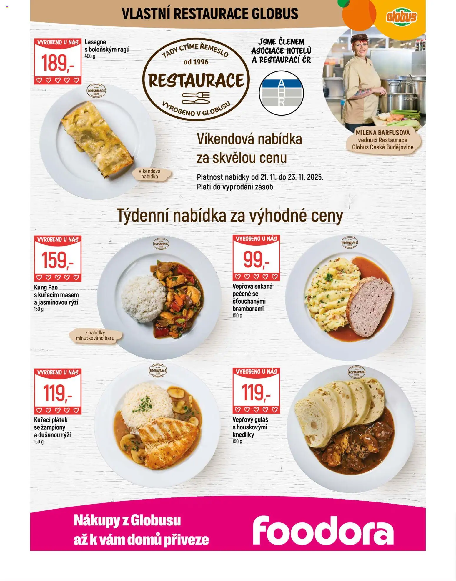 Globus leták - České Budějovice od 19.11.2025 | Strana: 8