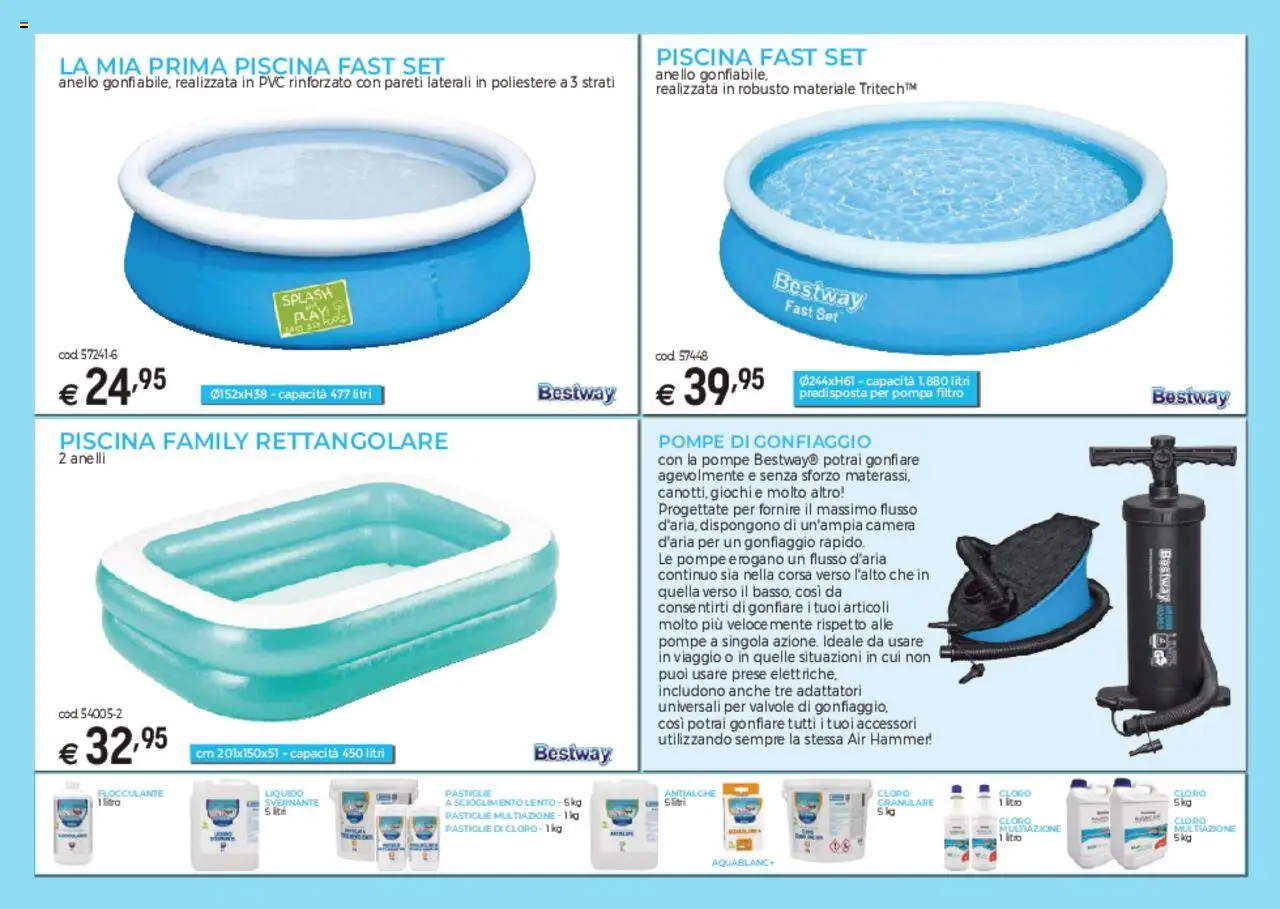 Volantino Brico OK del 03.03.2025 | Pagina: 4 | Prodotti: Piscina, Anello