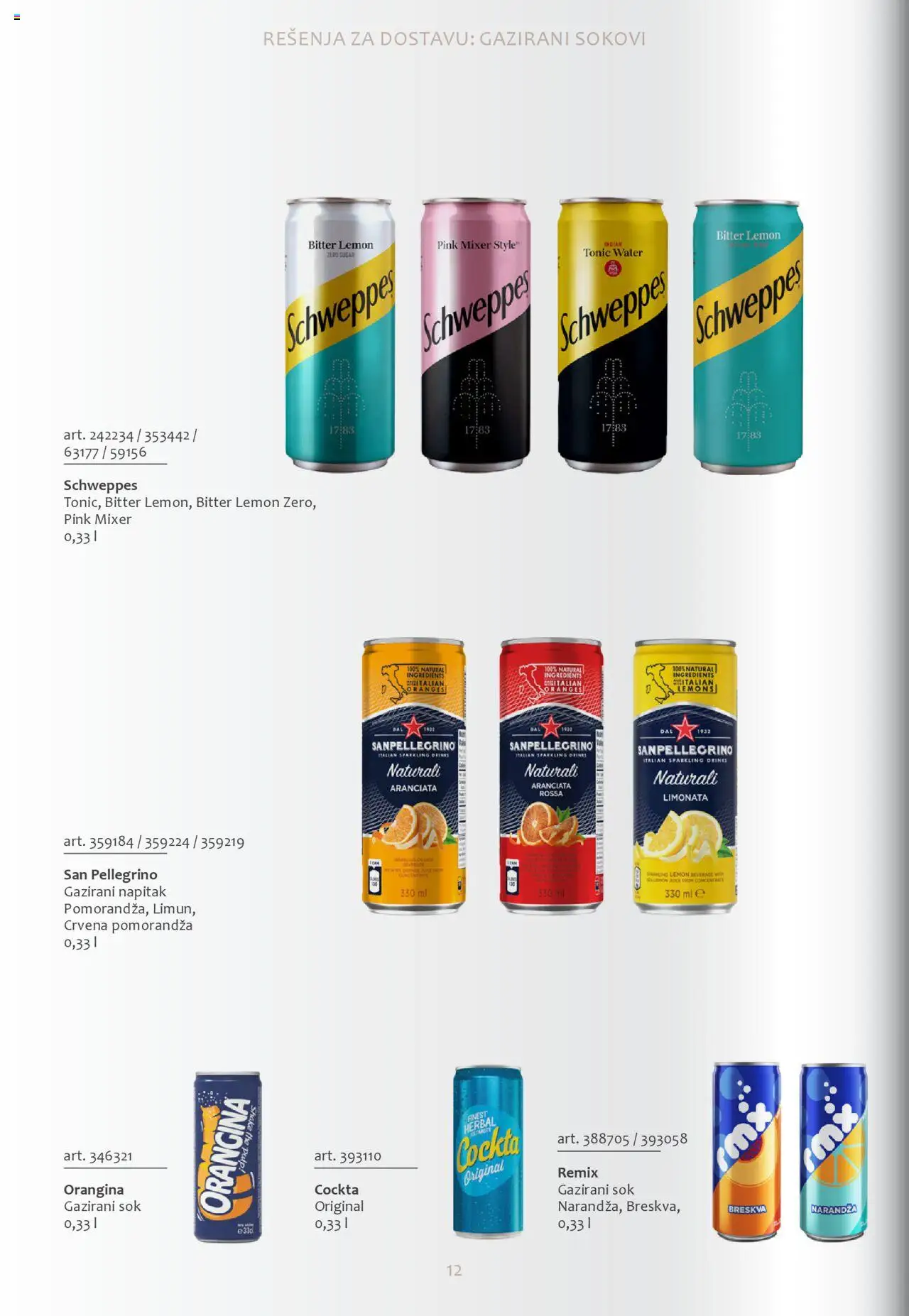 Metro katalog - važi od 01.10.2024 | Strana: 12 | Proizvode: Sok