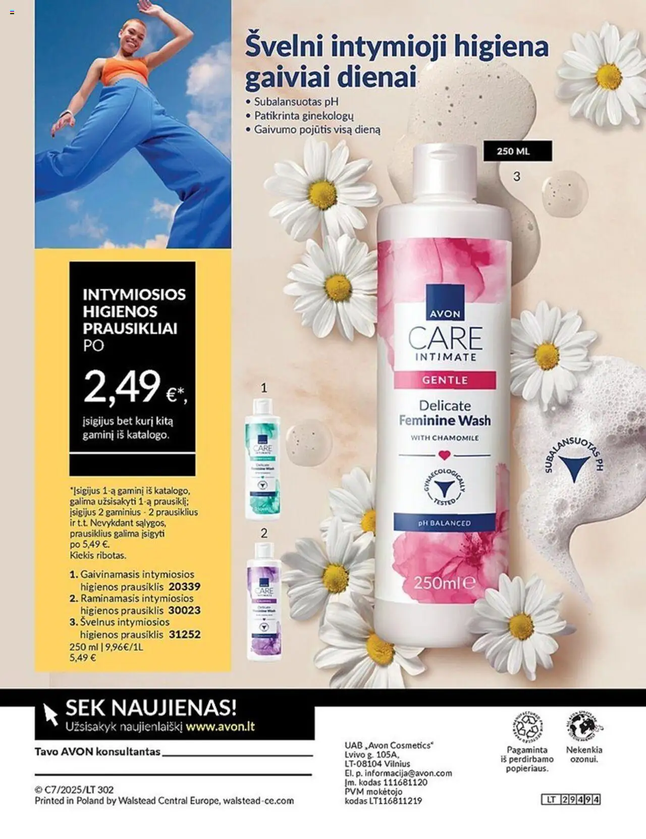 AVON leidinys│galioja nuo 01.07.2025 | Puslapis: 196 | Prekių: Prausiklis