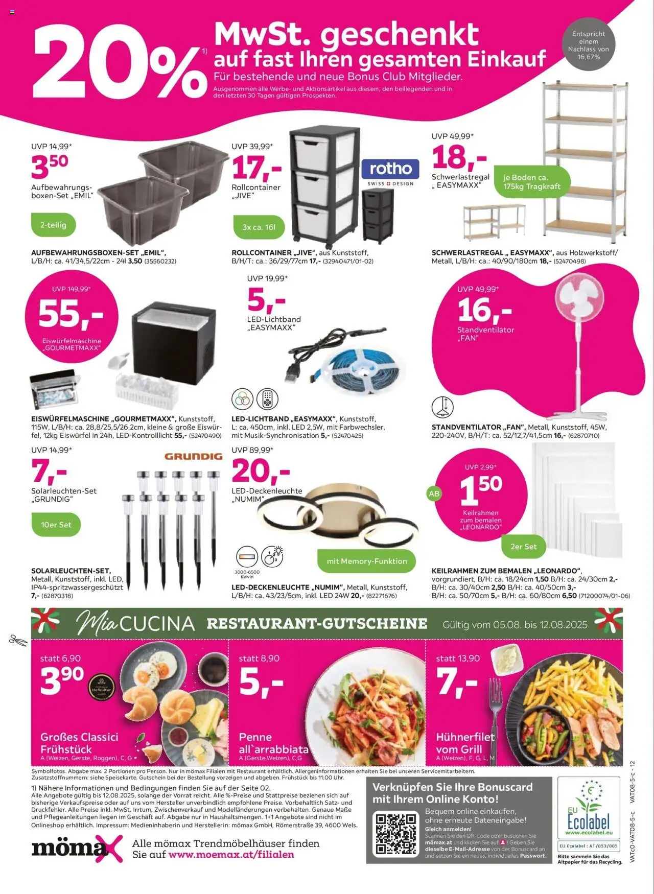 Mömax Prospekt aktuell gültig ab 05.08.2025 | Seite: 12 | Produkte: Grill