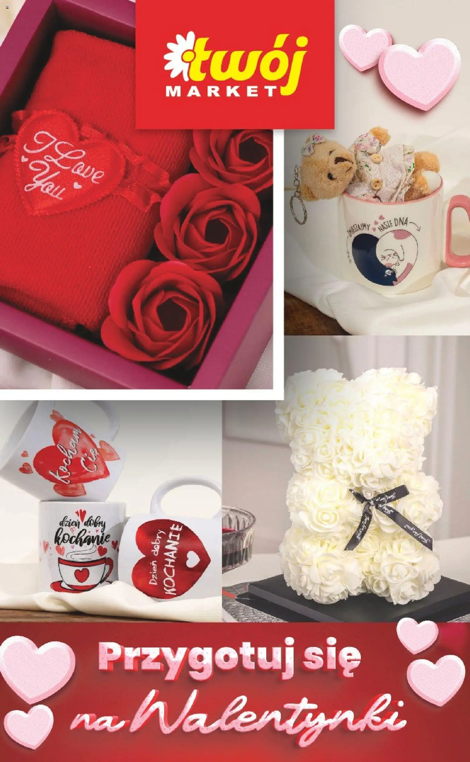 Twój Market Gazetka - Walentynkowe upominki od 04.02.2026 | Strona: 1